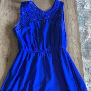 Charlotte Russe Royal Blue Strappy Dress